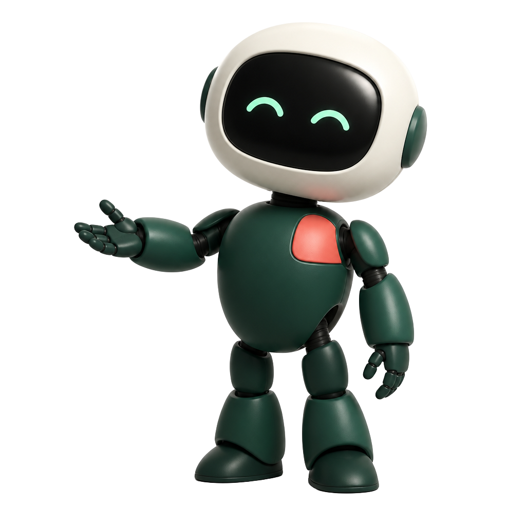 The Ludentra AI companion welcoming visitors to the contact form